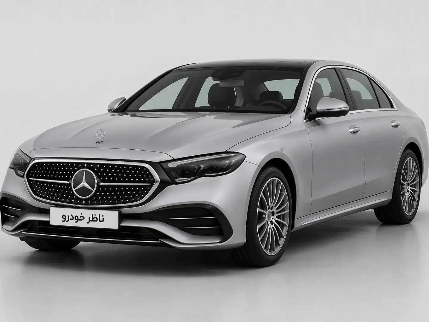 سهرخ جلو بنز کلاس E E300 موتور 2.0 لیتر مدل 2026