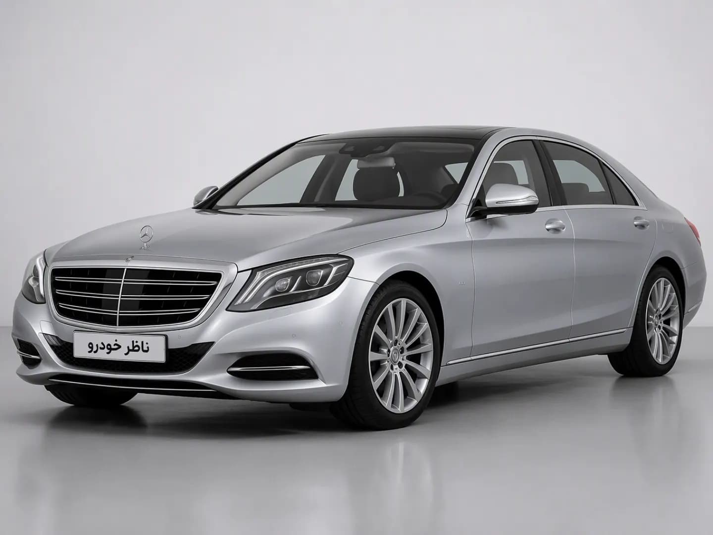 سهرخ جلو بنز کلاس S S500 مدل 2014
